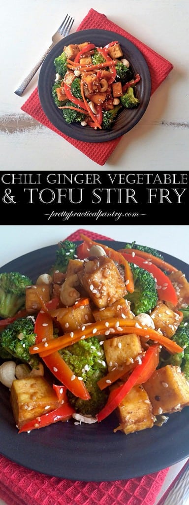 Chili Ginger Vegetable & Tofu Stir Fry
