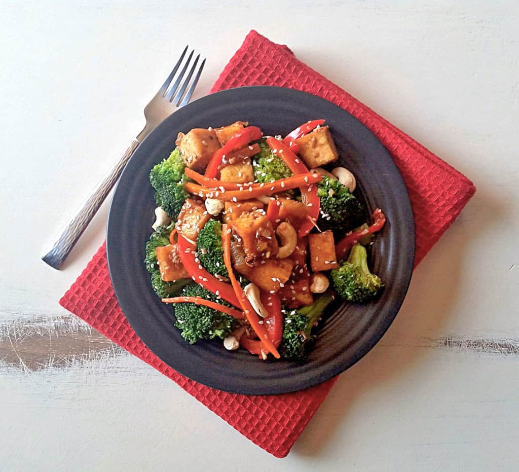 Chili Ginger Vegetable & Tofu Stir Fry