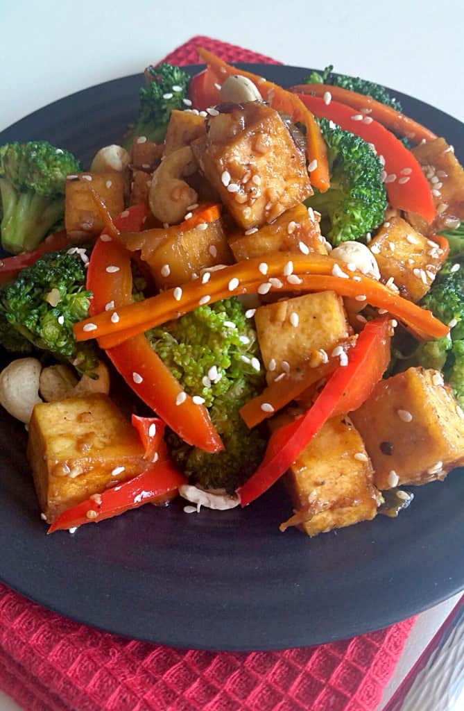 Chili Ginger Vegetable & Tofu Stir Fry