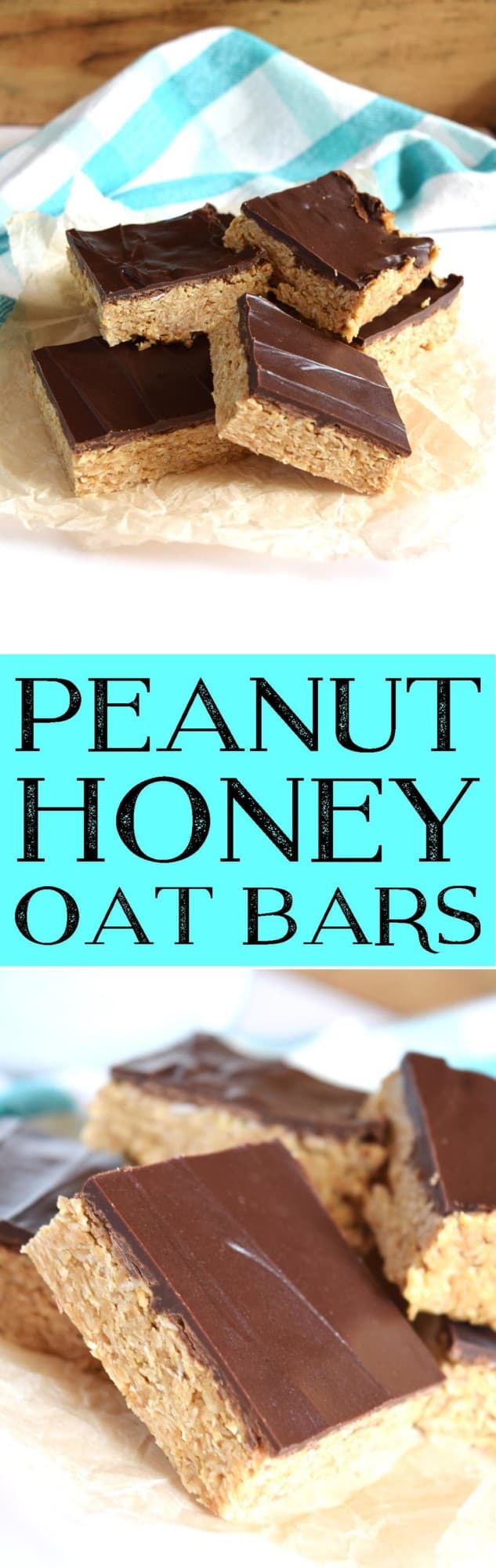 Peanut Honey Oat Bars