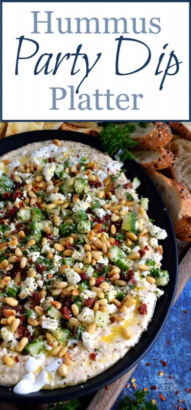 Hummus Party Dip Platter