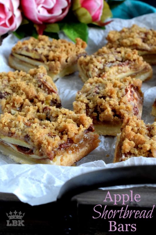 Apple Shortbread Bars