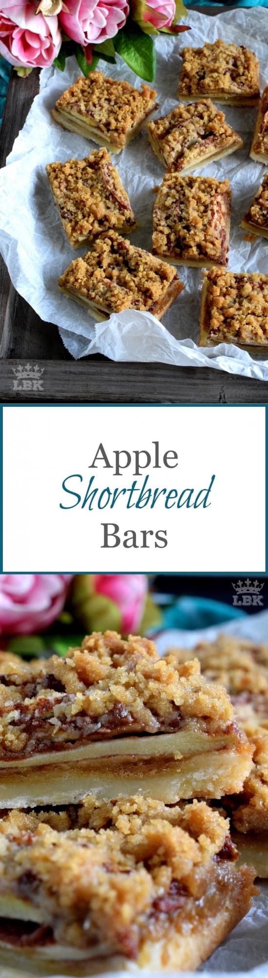 Apple Shortbread Bars