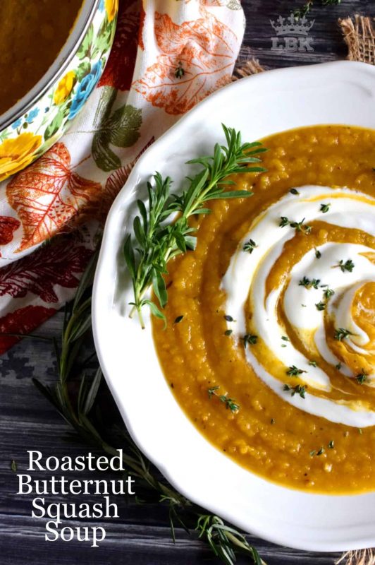 Roasted Butternut Squash Soup