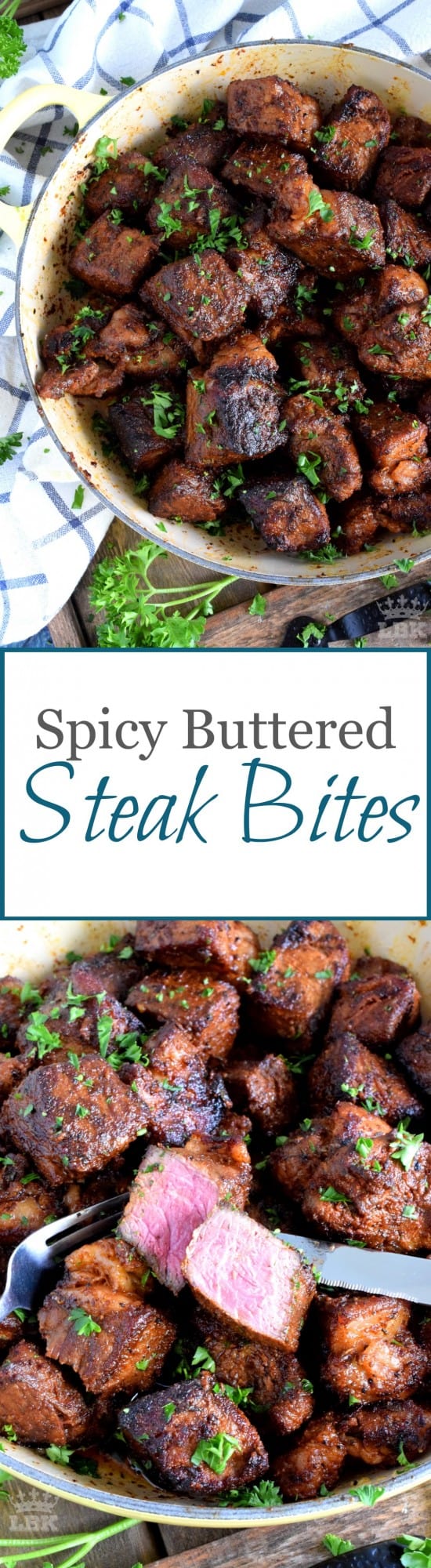 Spicy Buttered Steak Bites