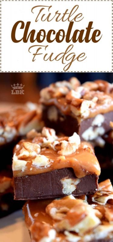 Turtle Chocolate Fudge