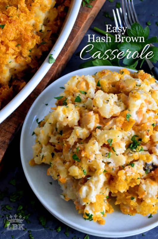 Easy Hash Brown Casserole