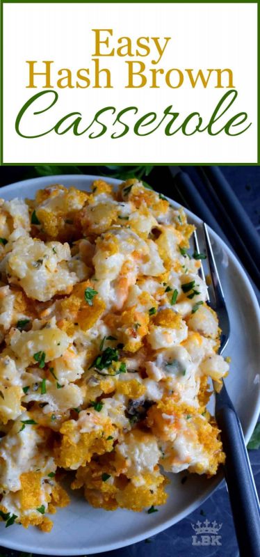 Easy Hash Brown Casserole