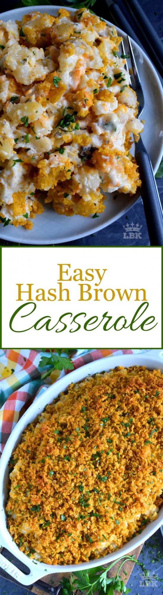 Easy Hash Brown Casserole