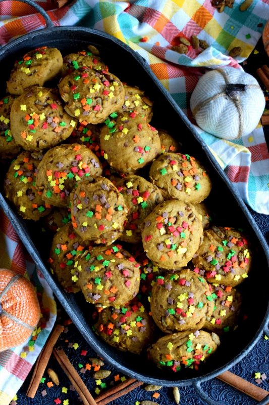 Pumpkin Cream Cheese Cookies