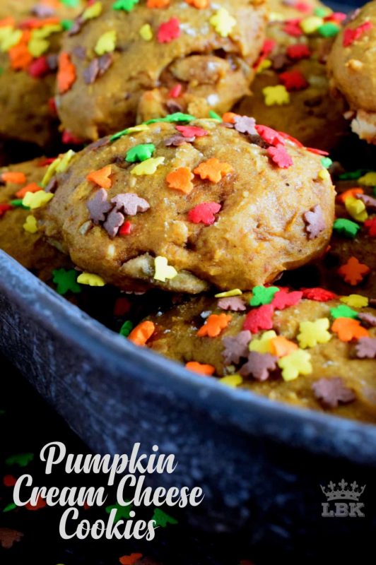Pumpkin Cream Cheese Cookies