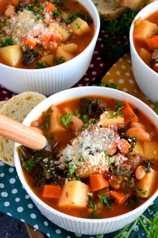 Tuscan Potato Bean Soup