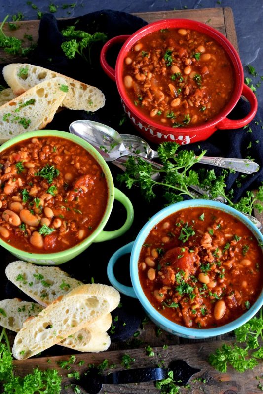 Spicy Chorizo Soup