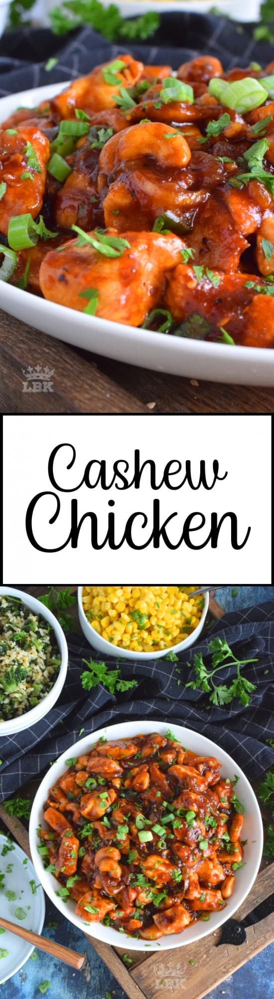 Faster than the time it takes to wait for delivery, Cashew Chicken is made with tender and moist breast meat, whole cashews, and a sweet and savoury sauce.#cashew #chicken #homemade #weeknight