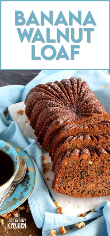 This has to be the easiest Banana Walnut Loaf to make! With just one bowl and a spatula, you too can whip up this delicious treat. It's a no-fuss, no-mess recipe with all of the flavour and richness you'd expect from a homemade banana loaf. #banana #walnut #bread #loaf
