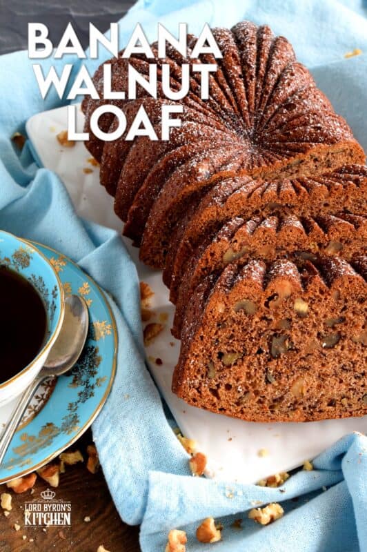 This has to be the easiest Banana Walnut Loaf to make! With just one bowl and a spatula, you too can whip up this delicious treat. It's a no-fuss, no-mess recipe with all of the flavour and richness you'd expect from a homemade banana loaf. #banana #walnut #bread #loaf