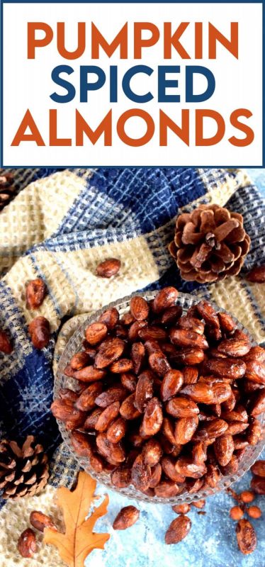Let's pumpkin spice everything! Why not? It's delicious, and shouldn't be reserved for only lattes and desserts. Snacks, like my Pumpkin Spiced Almonds, can benefit from the flavours as well; don't you agree? #pumpkinspice #pumpkin #spice #almonds #snacks