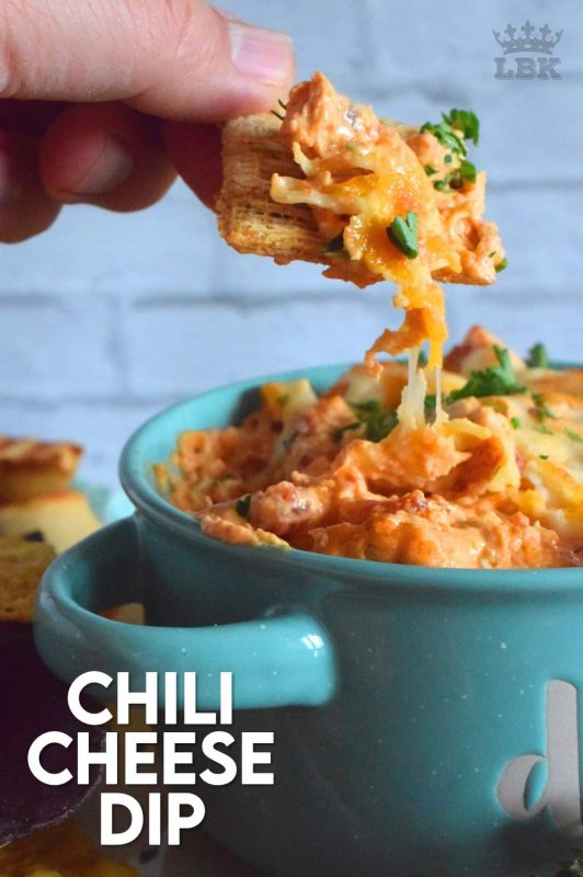 With the help of a store-bought chili seasoning mix, and canned tomatoes, Chili Cheese Dip comes together in no time at all! This is a baked dip that's super cheesy, creamy, and as spicy as you want it to be!