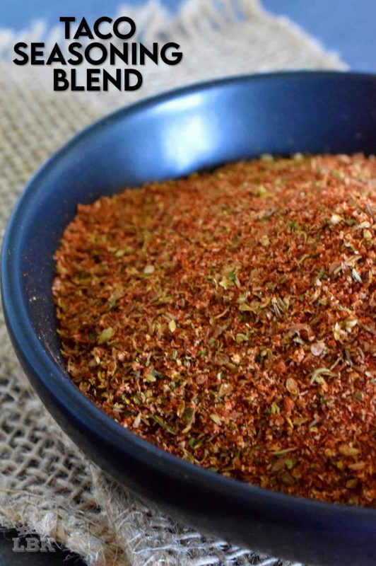 Do yourself a favour; take a few minutes to mix together your own homemade Taco Seasoning Blend. With it on hand, you'll have an endless supply of recipe possibilities! Prepared with what most of us have in our spice racks already, this blend will keep in your pantry for months! #taco #tacoseasoning #seasoningblend #homemade #tacotuesday