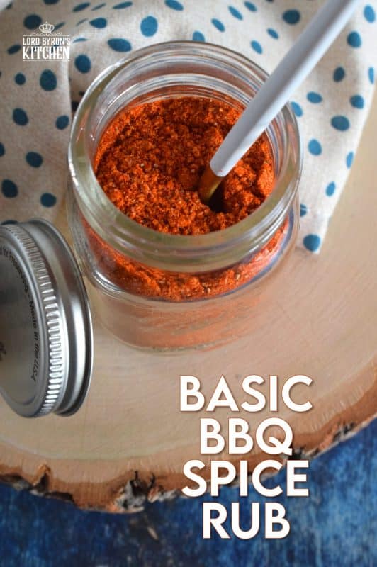 A good Basic BBQ Spice Rub should be in every cook's pantry. Use it liberally on pork, chicken, or beef for a bold, smoky, sweet, and spicy flavour. Perfect for grilling, frying, and roasting! #bbq #spicerub #dryrub #homemade #seasoning