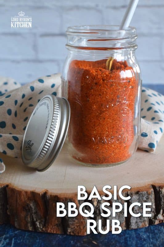 A good Basic BBQ Spice Rub should be in every cook's pantry. Use it liberally on pork, chicken, or beef for a bold, smoky, sweet, and spicy flavour. Perfect for grilling, frying, and roasting! #bbq #spicerub #dryrub #homemade #seasoning