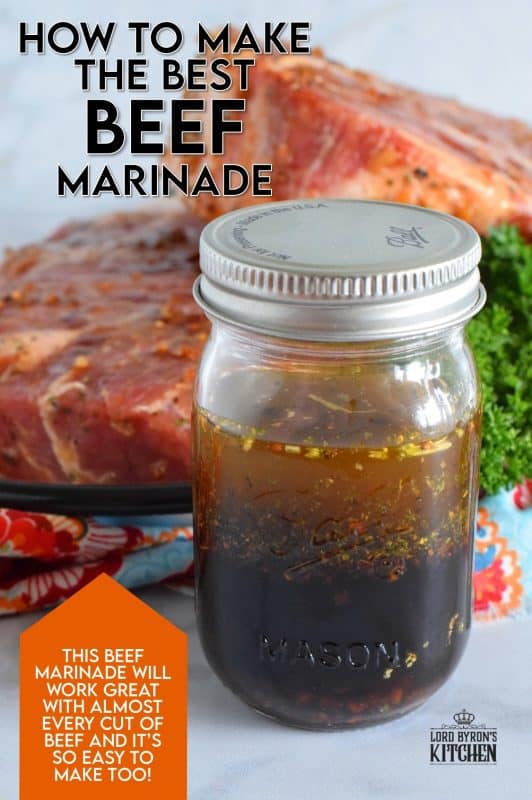 In those instances when just plain salt and pepper will not do, you need the Best Beef Marinade, and this post will share with you how to make it! It is not extravagant or complicated, but the flavour it imparts is absolutely extraordinary! #steak #beef #marinate #marinade #flavourtown #seasoning #grill