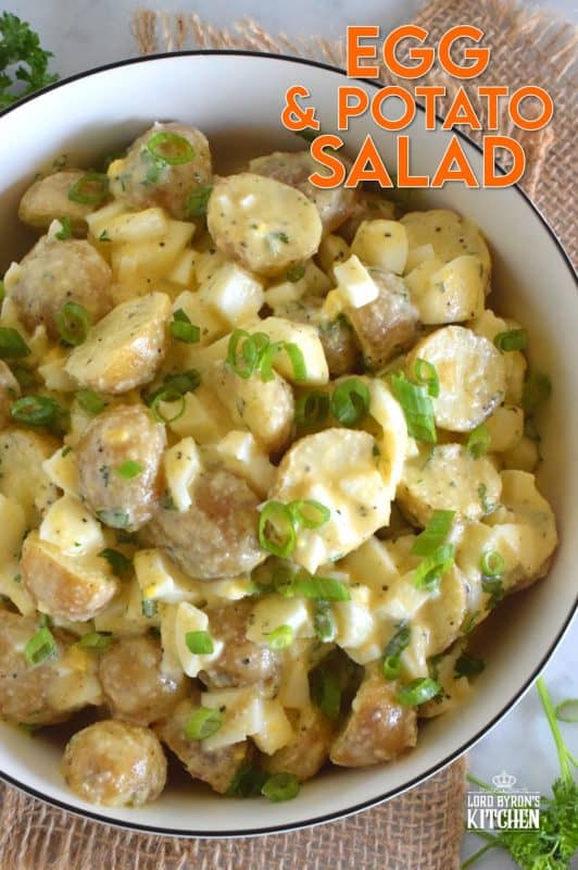 The simplicity of an Egg and Potato Salad is what makes it so delicious and appealing to the masses. You can buy ready-made potato salads from any grocer, but why would you when you can make them so much better at home? Plus, you get to control the amount of preservatives too! #potatosalad #eggsalad #hardboiled #eggs #summersides
