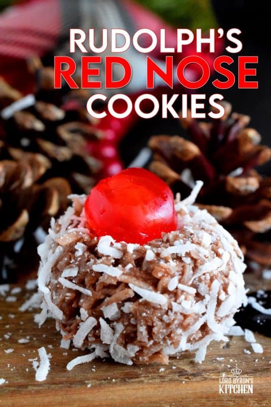 Santa Claus is coming to town and he's going to need Rudolph's Red Nose to guide his sleigh! Let's kick off my new 24 Cookies of Christmas countdown with Rudolph's Red Nose Cookies! #rudolph #reindeer #cookies #christmas #holiday #baking #advent #countdown