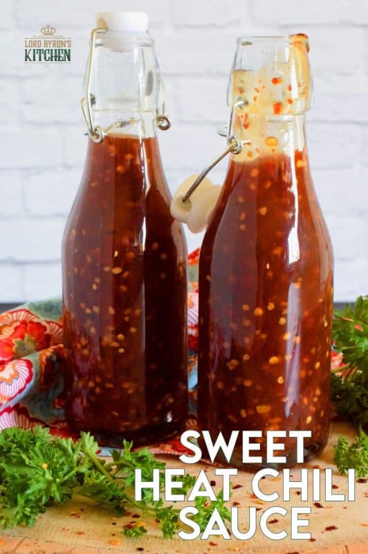 Why buy Sweet Heat Chili Sauce at the store when you can make it at home in 15 minutes and at a fraction of the cost? I bet you already have all of the ingredients on hand too! #sauce #sweet #chili #heat #thai #homemade