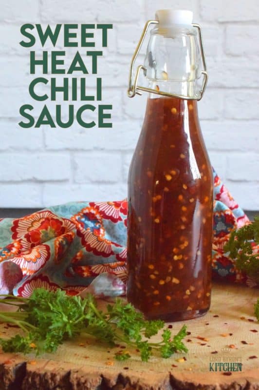Why buy Sweet Heat Chili Sauce at the store when you can make it at home in 15 minutes and at a fraction of the cost? I bet you already have all of the ingredients on hand too! #sauce #sweet #chili #heat #thai #homemade