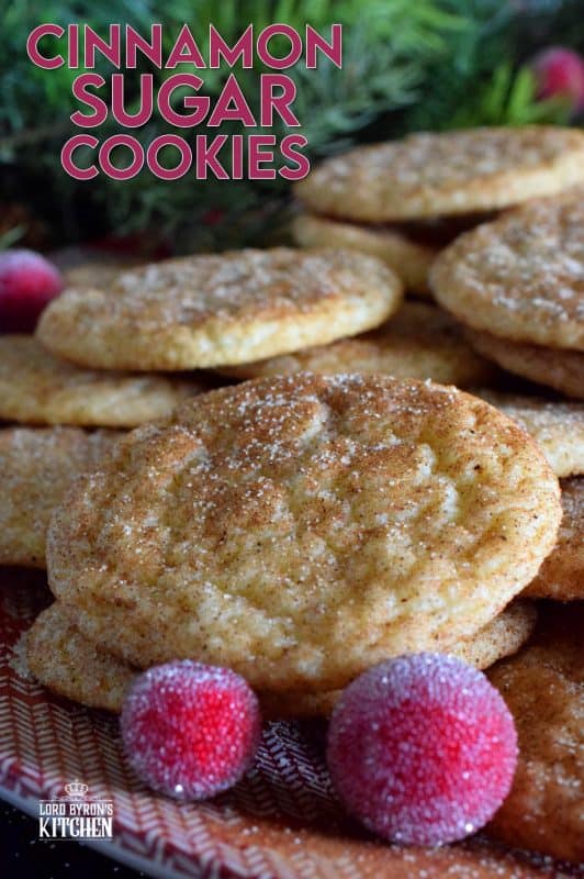 More commonly known as Snickerdoodles, Cinnamon Sugar Cookies are a family favourite. Before baking, the cookie is rolled in a cinnamon sugar mixture, which gives the cookie that recognizable and familiar crinkly appearance. #cinnamon #sugar #cookies #snickerdoodles #christmas #holiday #baking