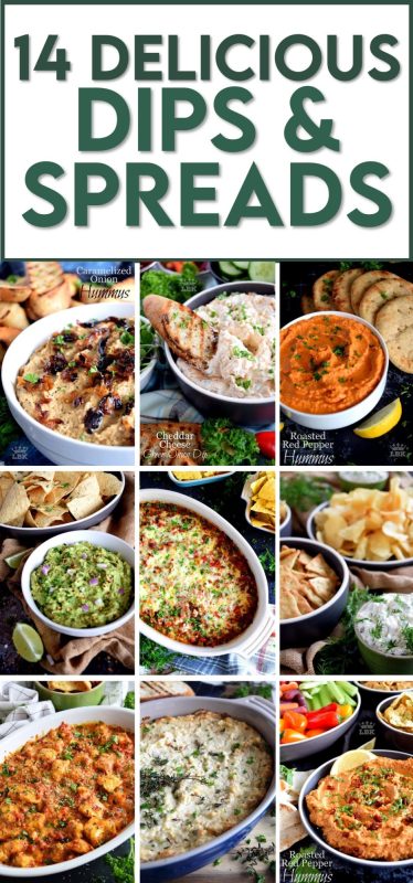 Every occasion, whether it be a birthday party, a baby shower, a backyard summer barbecue, or a New Year's Eve bash, there's one constant - dips and spreads. This collection has all the dip you'll ever need! #dips #spread #dip #party #appetizers #pate