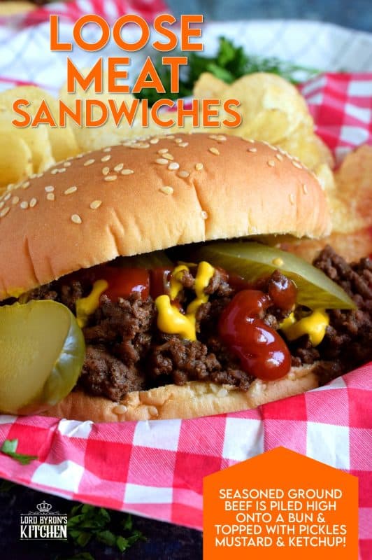 Move over Landford Lunch Box! Anyone can make this easy and inexpensive, blast from the past, beef burger alternative. Loose Meat Sandwiches are the perfect no-fuss weeknight dinner solution! #dinner #sandwich #ground #beef #loosemeat