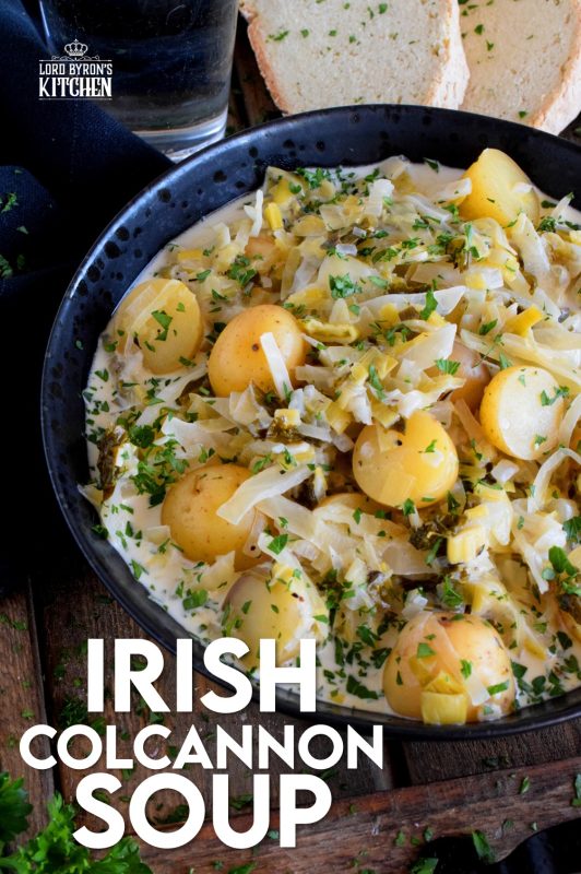 With St. Patrick's Day just around the corner, why not plan to prepare this Irish Colcannon Soup for dinner? It's a homemade, hearty, and healthy main! #irish #ireland #recipes #colcannon #green #stpatricksday