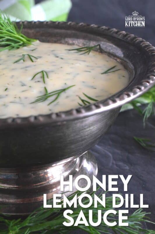 Honey Lemon Dill Sauce has a bright and bold flavour with just a hint of sweetness and tartness. It's a sauce, a dip, and a spread all in one! Great with seafood, baked potato, pasta, etc. Ready in five minutes, it’s budget-friendly and perfect anytime! #lemondill #honeydill #dill #dillsauce #sauce