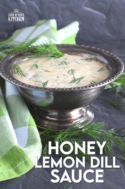 Honey Lemon Dill Sauce has a bright and bold flavour with just a hint of sweetness and tartness. It's a sauce, a dip, and a spread all in one! Great with seafood, baked potato, pasta, etc. Ready in five minutes, it’s budget-friendly and perfect anytime! #lemondill #honeydill #dill #dillsauce #sauce