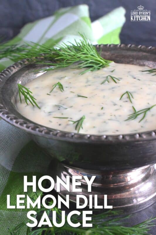 Honey Lemon Dill Sauce has a bright and bold flavour with just a hint of sweetness and tartness. It's a sauce, a dip, and a spread all in one! Great with seafood, baked potato, pasta, etc. Ready in five minutes, it’s budget-friendly and perfect anytime! #lemondill #honeydill #dill #dillsauce #sauce