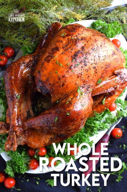 Roasting a whole turkey does not need to be complicated. For a super moist and delicious turkey, you only need 5 ingredients and a little patience. The secret to keeping a turkey from drying out in the oven is butter, and it's so easy! #turkey #roasted #basic #whole #how