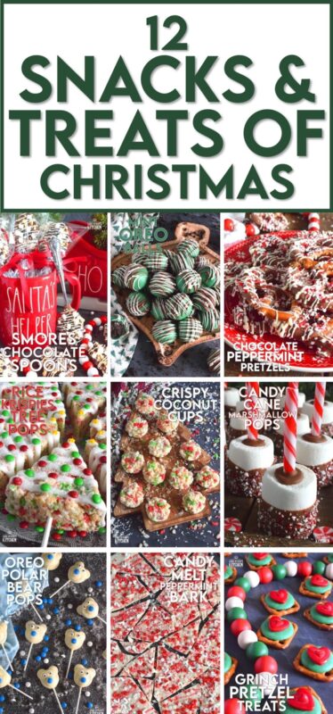 When it comes to holiday confections, any no-bake confection in the form of a snack or a treat is most welcomed as time becomes more short and more hurried. This is attributed to the fact that as the big day draws closer, we have less time to spend baking and assembling more complex items. 12 Snacks and Treats of Christmas is a collection with at least one recipe for every taste or preference! #christmas #treats #nobake