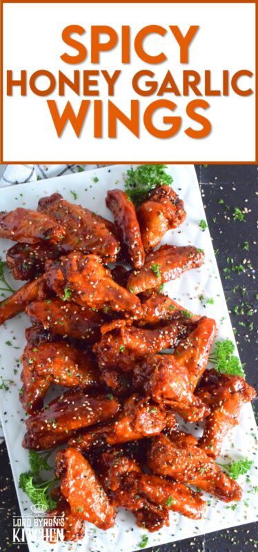 An all-time favourite ingredient combination, which is honey and garlic, is combined with spicy Korean gochujang and salty soy sauce. The result is a sweet, sticky, and slightly spicy chicken wing recipe that is absolutely phenomenal! If you are a wing lover, you just gotta try these! #wings #honeygarlic #gochujang #korean