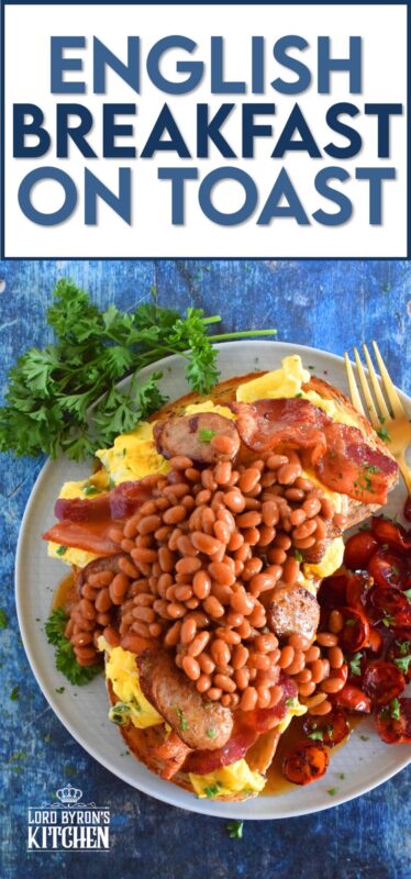Traditions are wonderful, but who says you can’t create your own? English Breakfast on Toast breaks down the long-lived, hearty English breakfast into a manageable and delicious work of art. It has all of the components, but showcased in a new and inventive light; are you hungry enough to give it a shot!? #BushsBeans #IC #ad #englishbreakfast #beansontoast #bakedbeans #bigbreakfast #cannedbeans