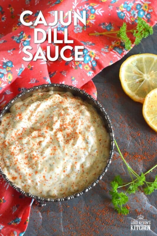 Cajun Dill Dipping Sauce has a bright and bold flavour with just a hint of sweetness and smokiness. It’s a sauce, a dip, and a spread all in one! Great with seafood, baked potato, pasta, etc. Ready in five minutes, it’s budget-friendly and perfect anytime!