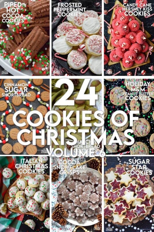 A short while ago, I shared the last recipe in volume six, so today, as in previous years, I’m publishing the complete countdown in this one post which makes it easy for you to find all of the recipes from this volume on one page! Just in case you missed any, let's revisit all of the recipes included in Lord Byron’s 24 Cookies of Christmas – Volume 6! #christmas #cookies #holiday #baking #collection #roundup