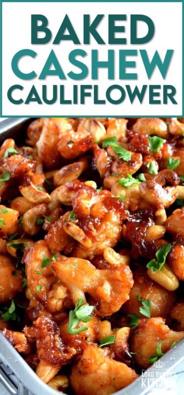 Cashew Cauliflower is the vegetarian equivalent of the classic Chinese buffet favourite, Cashew Chicken. The same great flavour as your favourite Chinese take out, but in vegetarian format. This is one of those recipes that you will want to make over and over again. Yum! #cashew #cauliflower #takeout #vegetarian #asian