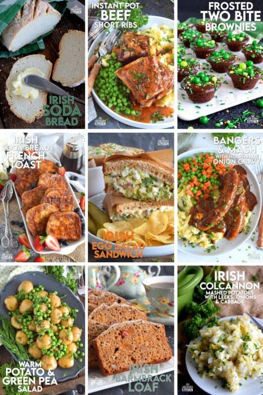 This collection of 19 St. Patrick's Day Recipes has something for everyone! Whether you have the luck of the Irish running through your veins or you simply admire the people, the culture, and of course, the food! There is bound to be a fun and festive main or treat in the collection that you will love sinking your teeth into! Happy St. Patrick's Day! #irish #greenfood #stpatricksday #irishrecipes