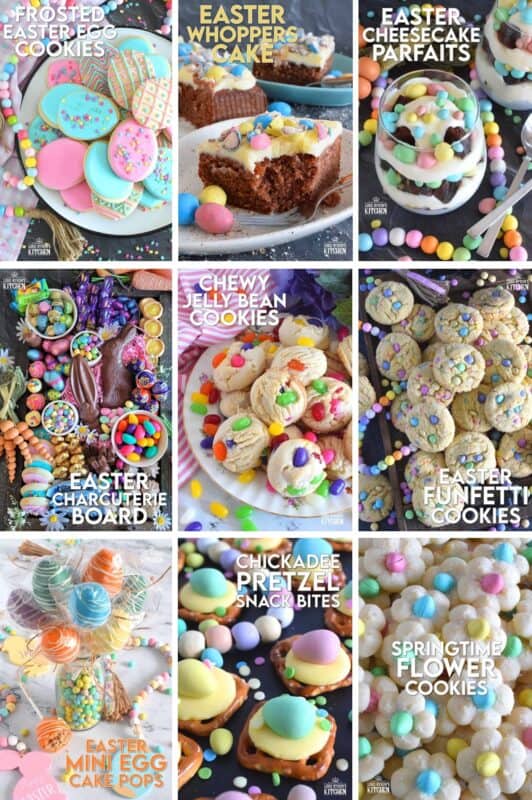 Sugary sweet, silky chocolatey, and delightfully indulgent is to be expected for Easter, and this year, I'm sharing my top 30 Perfectly Cute and Delicious Easter Recipes!  If you're looking for rich and luxurious or simple and homey, this collection has everything you need!  Happy Easter!! #easter #collection #recipes #cadbury #chocolate