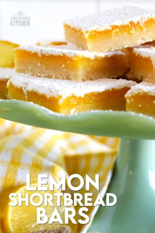Pucker up! These Lemon Shortbread Bars are perfectly balanced with tartness from the lemons and sweetness from the sugar. The easy to prepare lemon filling is baked right on top of that homemade buttery shortbread crust. Perfect to serve at Easter brunch, a light and refreshing summer dessert, but so delicious you can whip up a batch of these for any occasion! #lemon #bars #shortbread #easter #squares