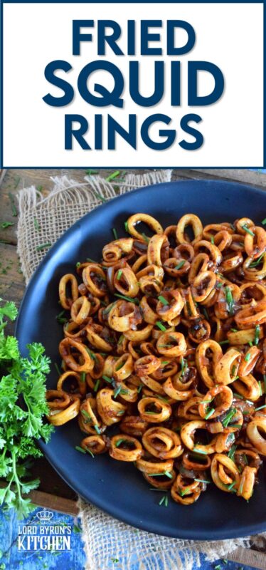 Sometimes, a simple recipe, one that leaves the main ingredient in a near-pure form, is the best! Fried Squid Rings is such a recipe; with the help of a few seasonings and condiments, these are quickly fried so that they are super tender and most certainly super flavourful! #squid #seafood #rings #fried