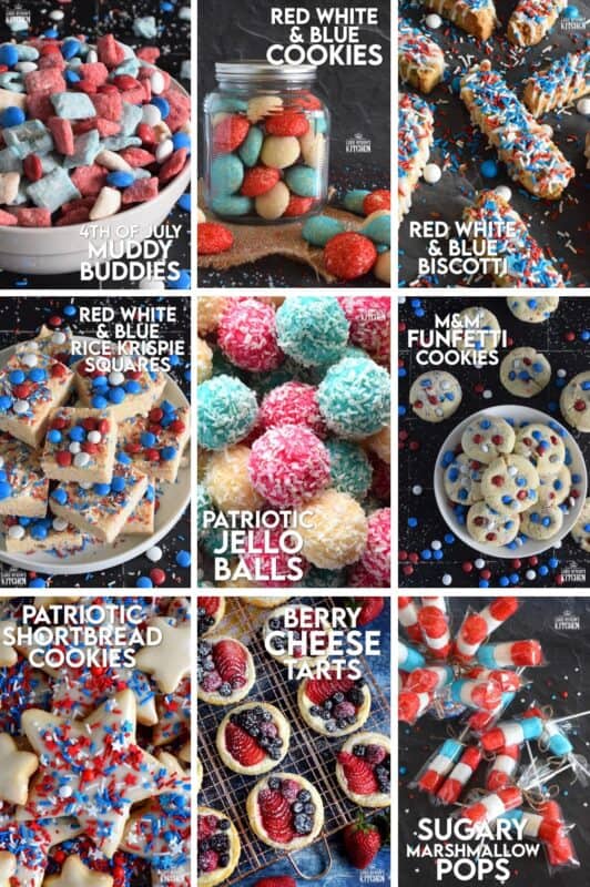 Here are 14 recipes that celebrate everything red, white, and blue just in time for Independence Day! If you’re hosting a backyard BBQ or attending a local community picnic potluck this 4th of July, this collection has something everyone will love! #4thofjuly #america #redwhiteblue #independenceday